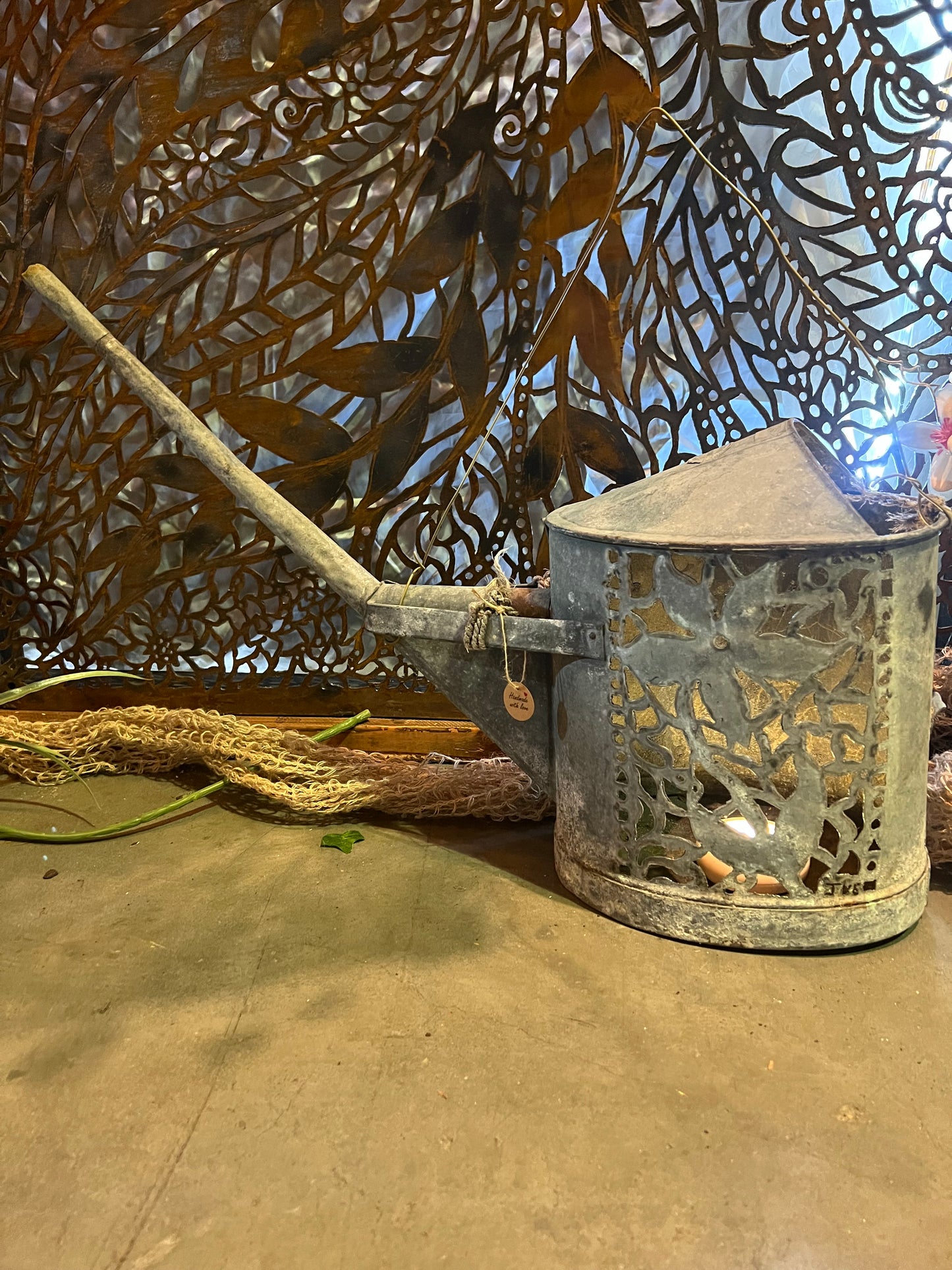 Antique watering can