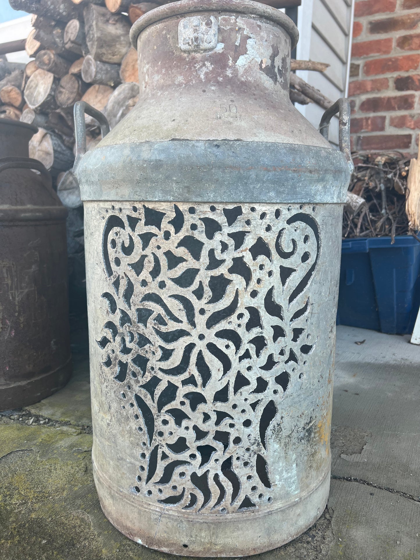 Handmade Antique Milkcan