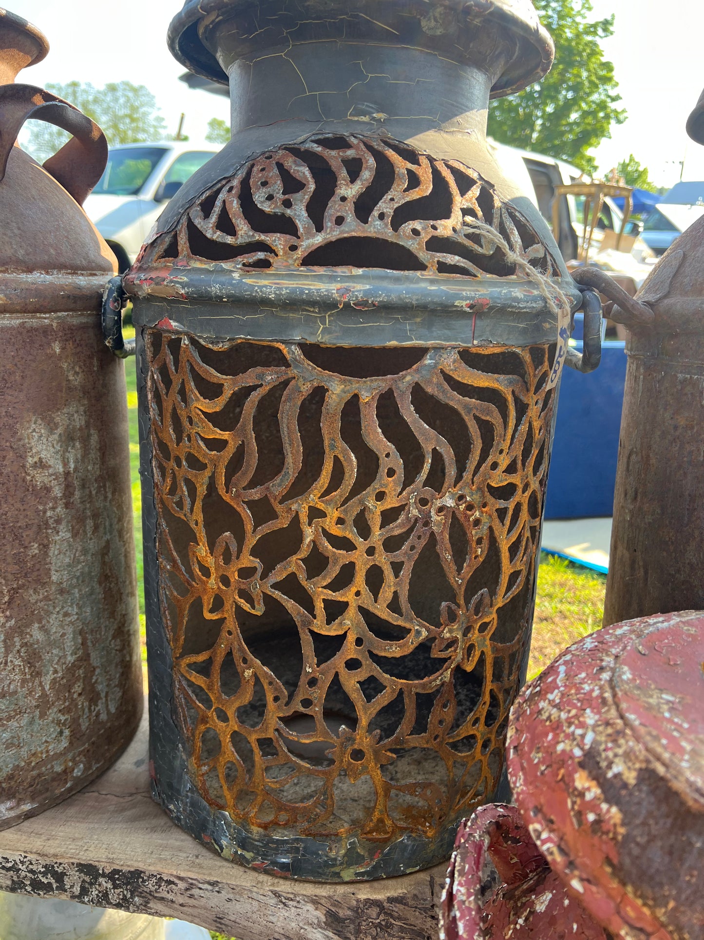 Handmade Antique Milkcan