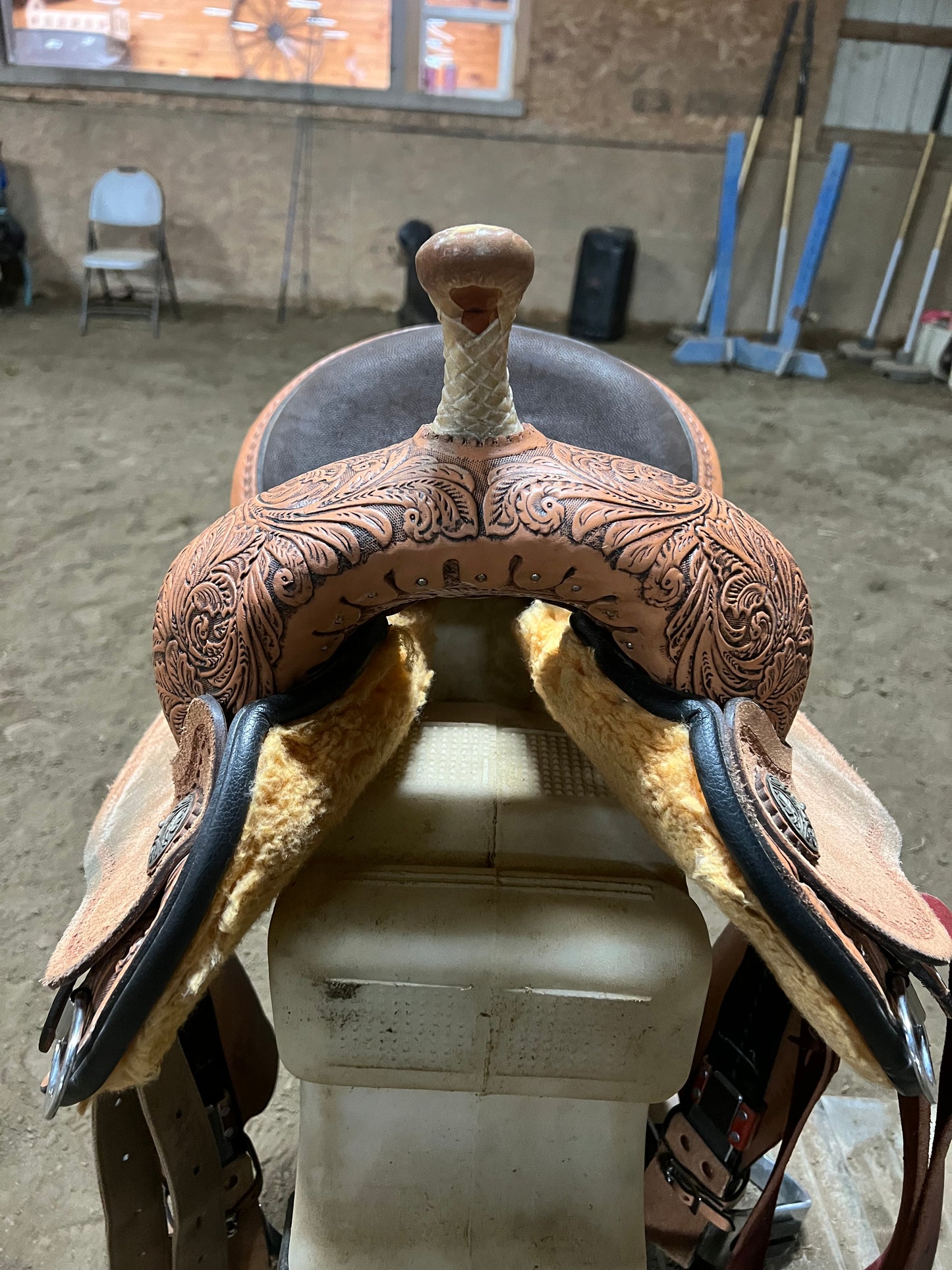 15” Kelly Kaminski Flex 2 Barrel Saddle