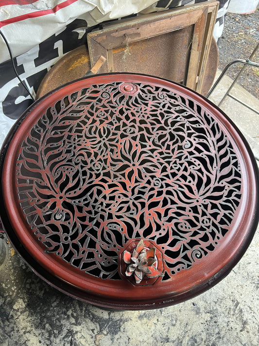 55 Gallon Drum Lid Reborn