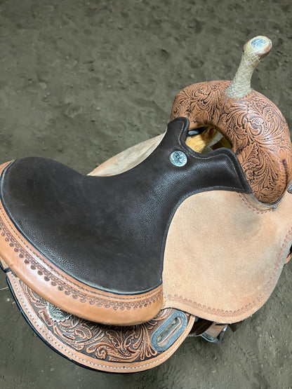 15” Kelly Kaminski Flex 2 Barrel Saddle
