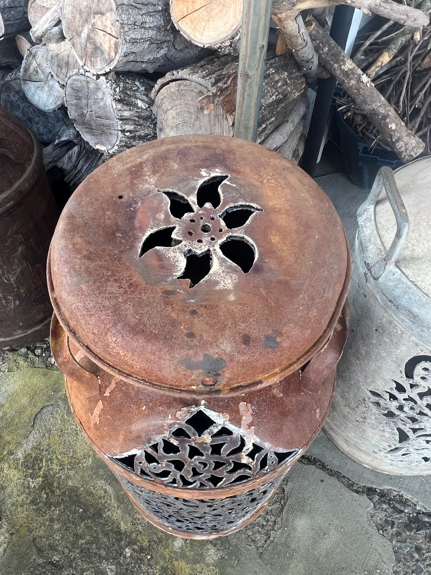 Handmade Antique Milkcan