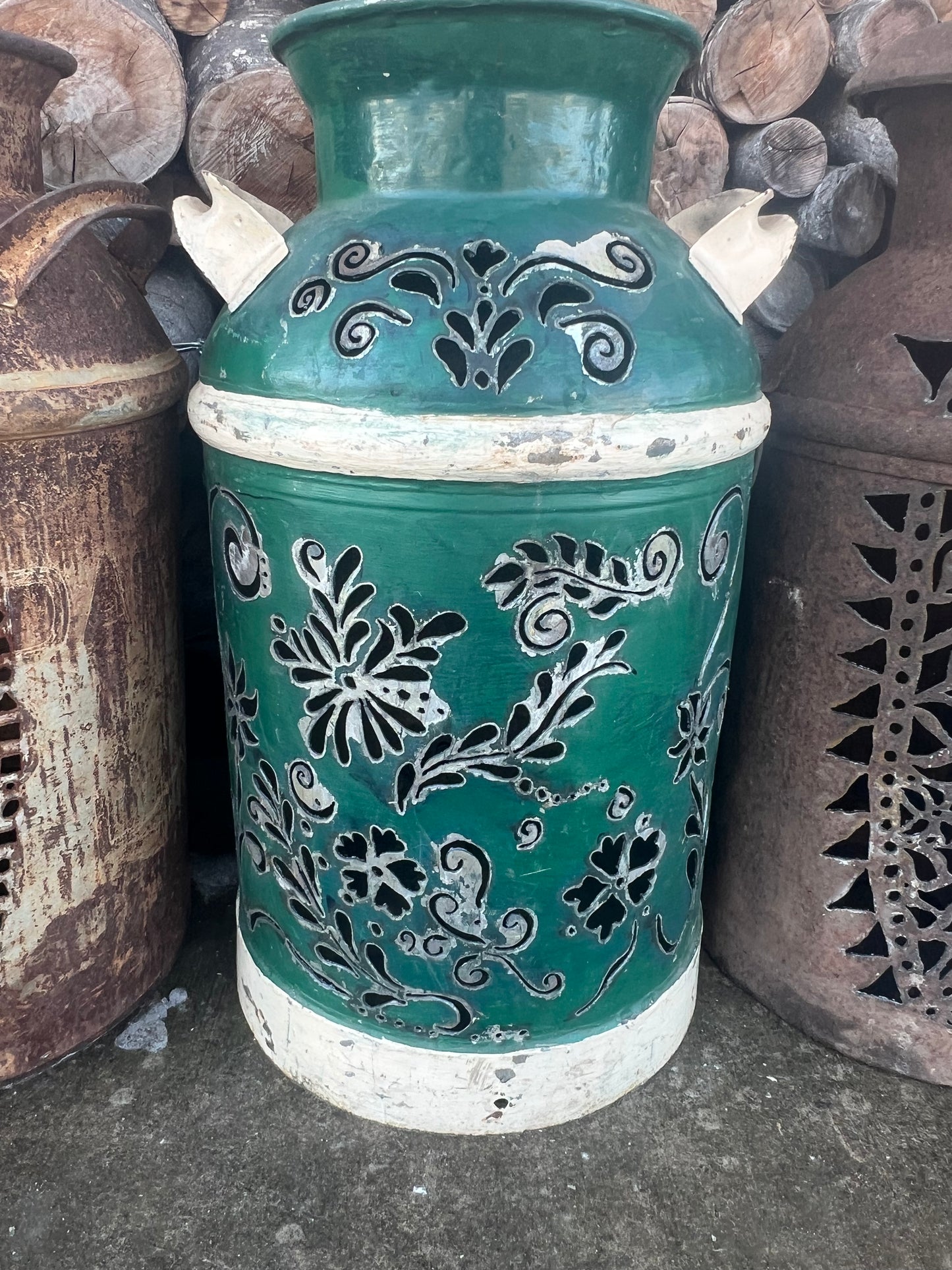 Handmade Antique Milkcan