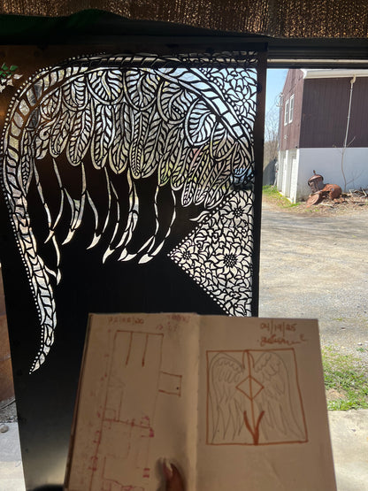 Angel Wing Gates